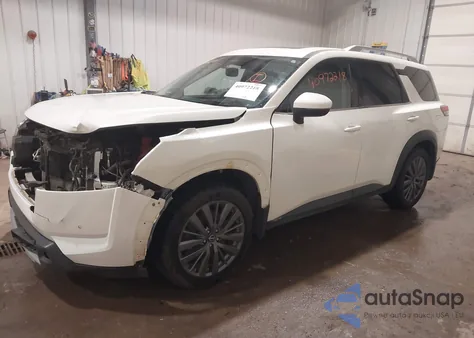 2022 Nissan Pathfinder Sl 4Wd from USA, damaged, VIN 5N1DR3CE5NC201474